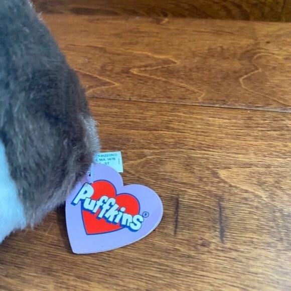 SWIBCO Puffkins Vintage 1990s "Olley" Owl Plush - Picture 3 of 4